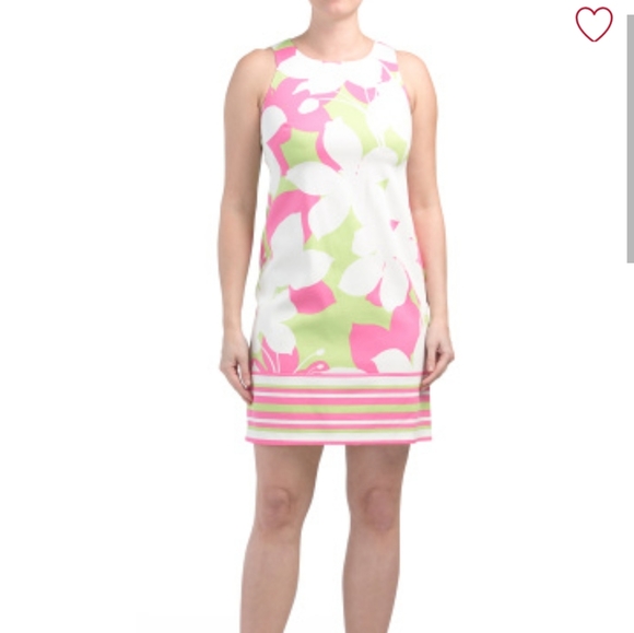 🐰LONDON TIMES Floral Print Sateen Dress - Picture 5 of 7